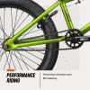 image:imageMongoose Legion Kids Freestyle BMX Bike Intermediate Rider Boys and Girls Bikes 20Inch Wheels HiTen Steel Frame Micro Drive 25x9T BMX GearingGreen