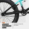 image:imageMongoose Legion Kids Freestyle BMX Bike Intermediate Rider Boys and Girls Bikes 20Inch Wheels HiTen Steel Frame Micro Drive 25x9T BMX GearingTeal