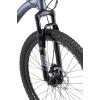 image:imageMongoose Status Mountain Bike 275 Inch Bike for Men and Women 21 Speed Aluminum Suspension Frame Steel Rear Triangle Dual Suspension Knobby Mountain Tires Mechanical Disc Brakes Adult BicycleSlate Blue
