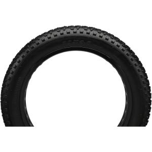 image:imageMongoose Replacement Bike Tire 20 x 4 or 26 x 4 Inch Fat Bike Tire Knobby Aggressive Tread Pattern Puncture Guard Nylon Inserts for Extra Puncture Resistance Replacement for Mountain Bicycles20 X 4 Inch