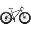 image:imageMongoose Argus Trail or ST Fat Tire Mountain Bike 20 24 or 26 Inch Bike for Kids and Adults 7 or 16 Speed Aluminum or Steel Frame Knobby Mountain Fat Tires Mechanical Disc BrakesGreen