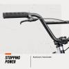 image:imageMongoose Legion BMX Bike HiTen Steel Frame 25x9T 36x16T or 40x16T GearingSilverL18