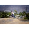 image:imageMongoose Tread Kids and Adult Freestyle Dirt Scooter 200mm Big Air Filled Tires Great for Dirt and Gravel Ages 8 Years and Up Max Rider Weight 220 PoundsTread